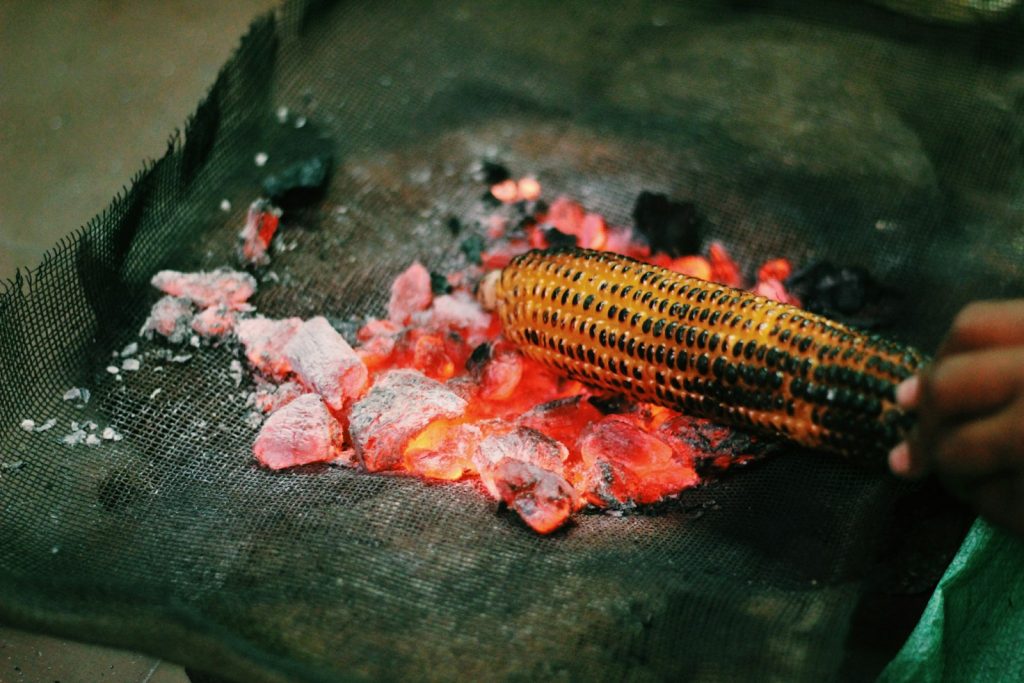 Roasted Mexican Corn